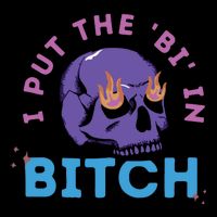 Bi Bitch By Hfoxx77 I Put The Bi In Bitch Sustainable Bucket Hat
