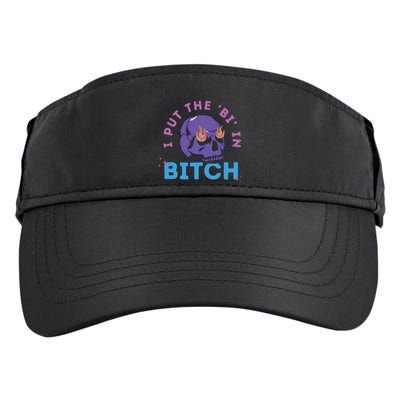 Bi Bitch By Hfoxx77 I Put The Bi In Bitch Adult Drive Performance Visor