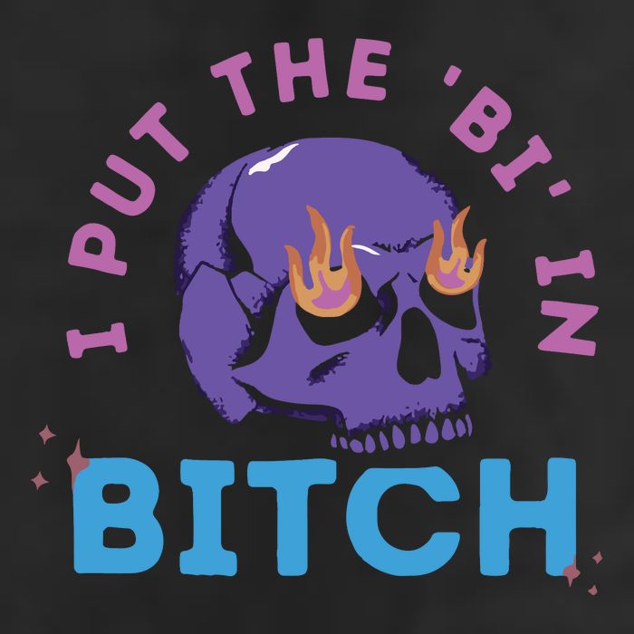 Bi Bitch By Hfoxx77 I Put The Bi In Bitch Adult Drive Performance Visor