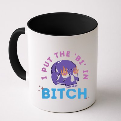 Bi Bitch By Hfoxx77 I Put The Bi In Bitch Mug