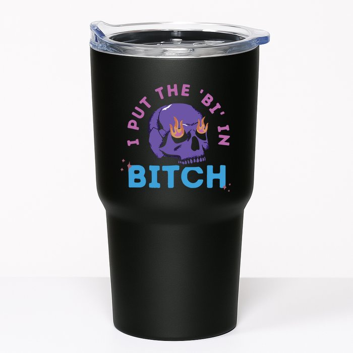 Bi Bitch By Hfoxx77 I Put The Bi In Bitch Tumbler