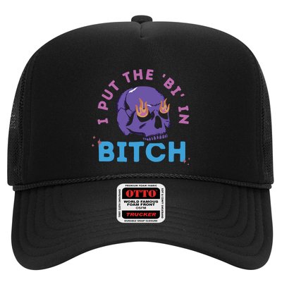 Bi Bitch By Hfoxx77 I Put The Bi In Bitch Trucker Hat
