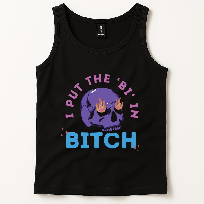Bi Bitch By Hfoxx77 I Put The Bi In Bitch Tank Top