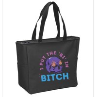 Bi Bitch By Hfoxx77 I Put The Bi In Bitch Zip Tote Bag