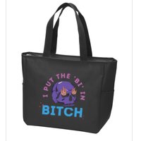Bi Bitch By Hfoxx77 I Put The Bi In Bitch Zip Tote Bag
