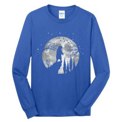 Brown Bear Bears Bear Silhouette Meaningful Gift Grizzly Bear Gift Tall Long Sleeve T-Shirt