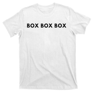 Box Box Box F1 T-Shirt