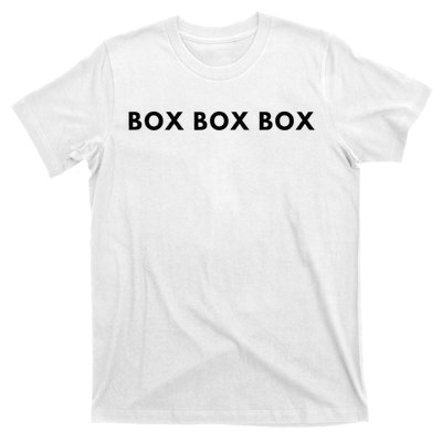 Box Box Box F1 T-Shirt