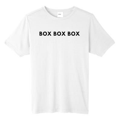 Box Box Box F1 Tall Fusion ChromaSoft Performance T-Shirt