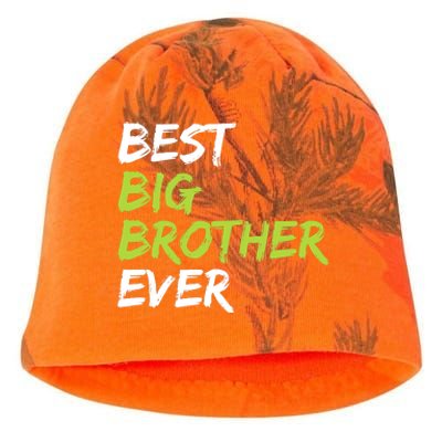 Best Big Brother Ever Kati - Camo Knit Beanie