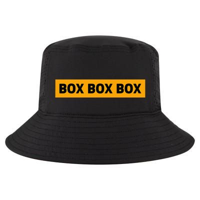 Box Box Box Formula Racing Radio Pit Box Box Box Cool Comfort Performance Bucket Hat