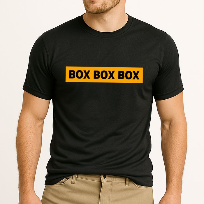 Box Box Box Formula Racing Radio Pit Box Box Box Performance Shirt