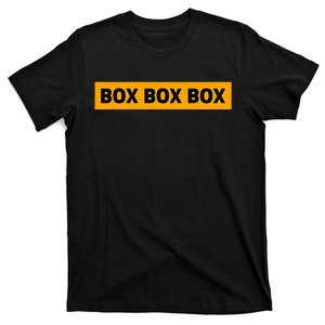 Box Box Box Formula Racing Radio Pit Box Box Box T-Shirt