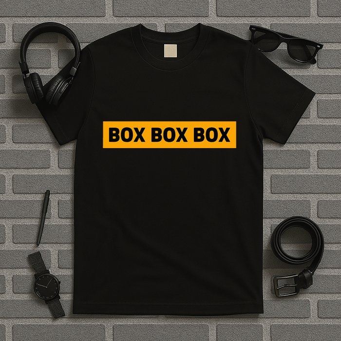 Box Box Box Formula Racing Radio Pit Box Box Box T-Shirt