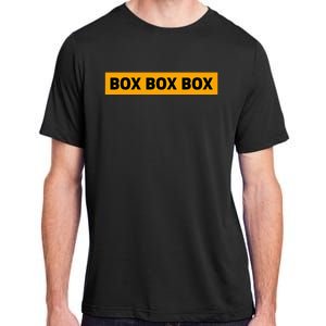 Box Box Box Formula Racing Radio Pit Box Box Box Adult ChromaSoft Performance T-Shirt