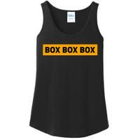 Box Box Box Formula Racing Radio Pit Box Box Box Ladies Essential Tank