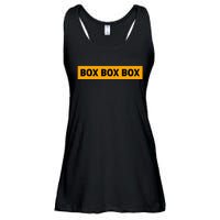 Box Box Box Formula Racing Radio Pit Box Box Box Ladies Essential Flowy Tank