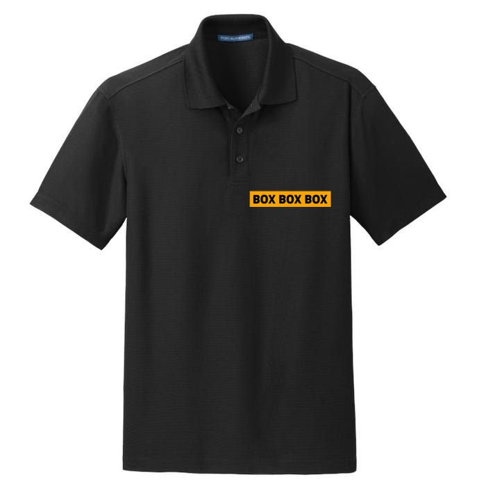 Box Box Box Formula Racing Radio Pit Box Box Box Dry Zone Grid Polo