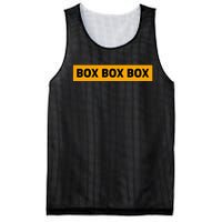 Box Box Box Formula Racing Radio Pit Box Box Box Mesh Reversible Basketball Jersey Tank