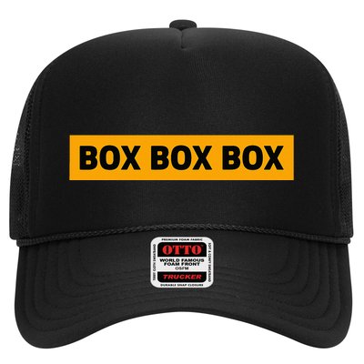 Box Box Box Formula Racing Radio Pit Box Box Box Trucker Hat
