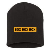 Box Box Box Formula Racing Radio Pit Box Box Box Short Acrylic Beanie