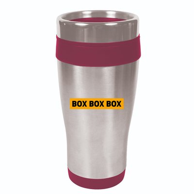 Box Box Box Formula Racing Radio Pit Box Box Box 16oz Travel Tumbler