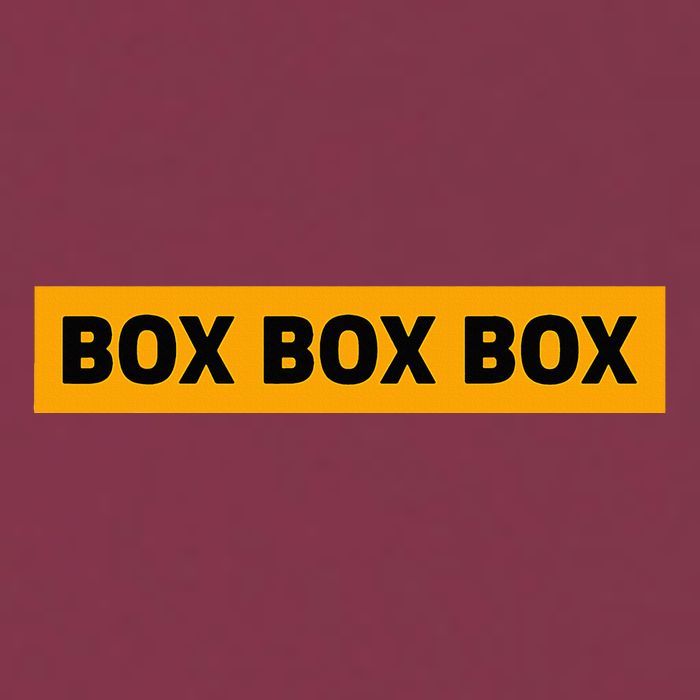 Box Box Box Formula Racing Radio Pit Box Box Box 16oz Travel Tumbler