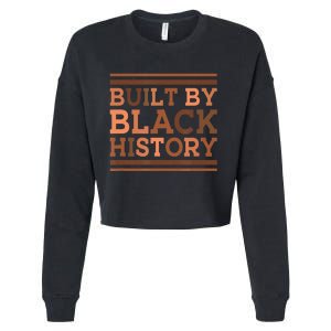 Built By Black History BHM African Pride Month Cropped Pullover Crew