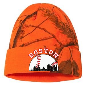 Boston Baseball Boston MA Cityscape BOS Skyline Kati Licensed 12" Camo Beanie