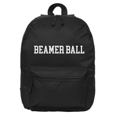 B.E.A.M.E.R Ball 16 in Basic Backpack