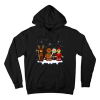 Block Brick Building Figure Christmas Master Builder Kids Hoodie