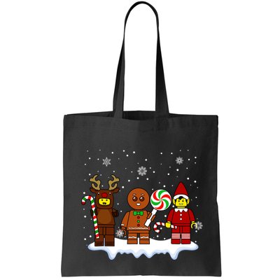 Block Brick Building Figure Christmas Master Builder Kids Bag