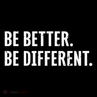 Be Better Be Different Daily Commute Backpack