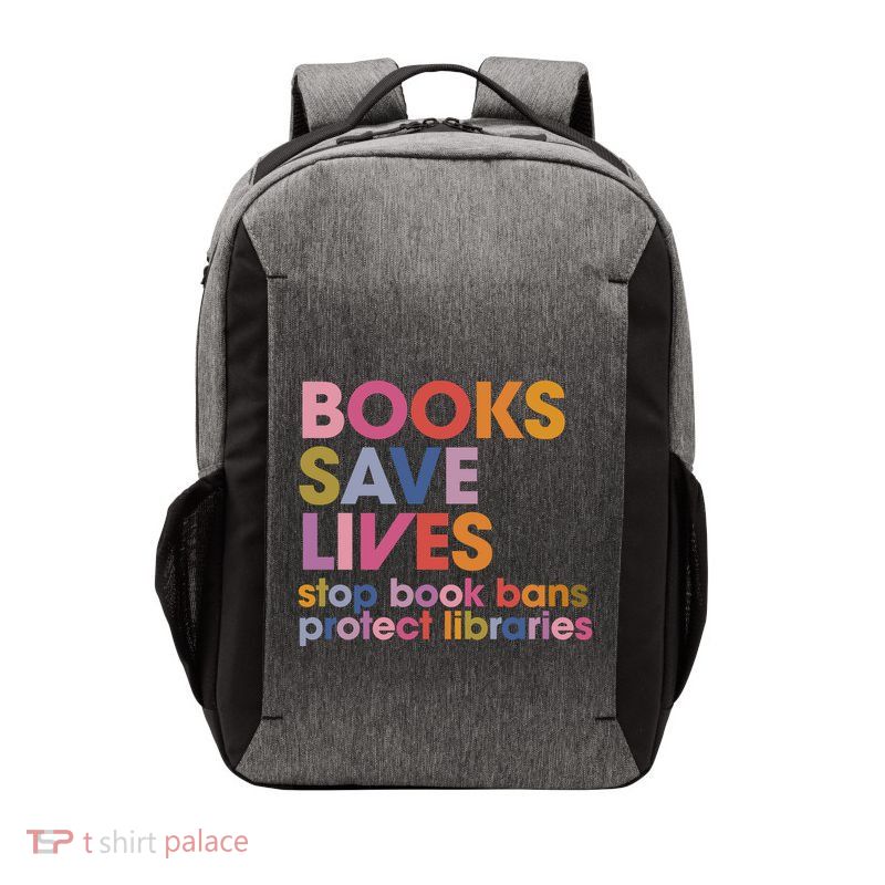 Banned Books Vector Backpack