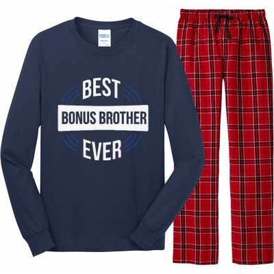 Best Bonus Brother Ever Long Sleeve Pajama Set