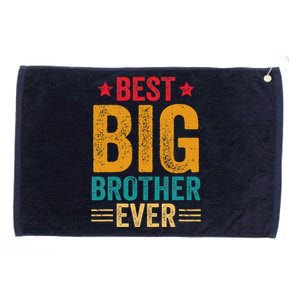 Best Big Brother Ever Big Brother Grommeted Golf Towel