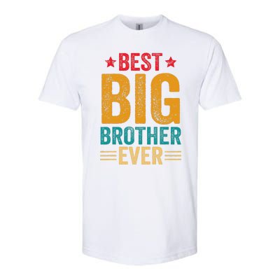 Best Big Brother Ever Big Brother Softstyle® CVC T-Shirt