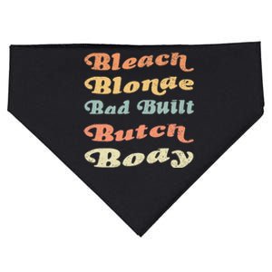 Bleach Blonde Bad Built Butch Body USA-Made Doggie Bandana