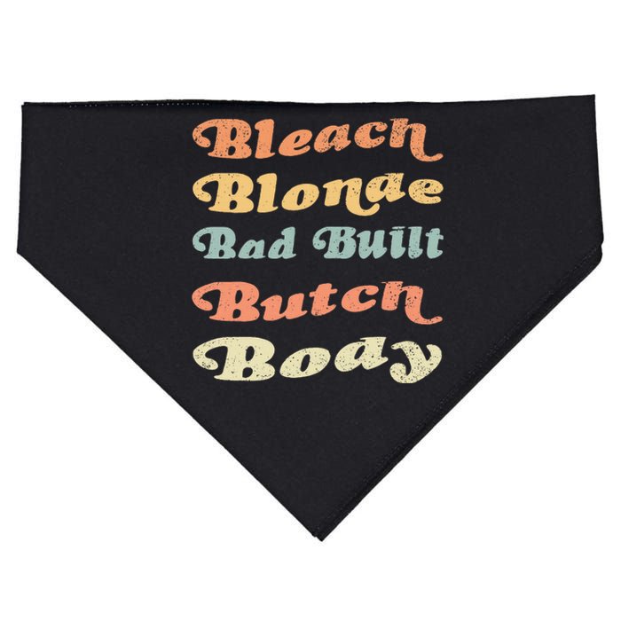 Bleach Blonde Bad Built Butch Body USA-Made Doggie Bandana