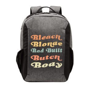 Bleach Blonde Bad Built Butch Body Vector Backpack