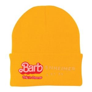 Barbenheimer Bar Bie Movie Oppenheimer Knit Cap Winter Beanie