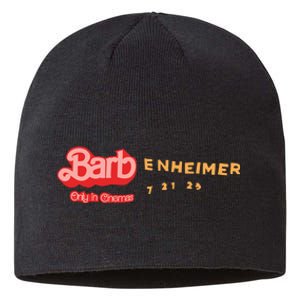 Barbenheimer Bar Bie Movie Oppenheimer Sustainable Beanie