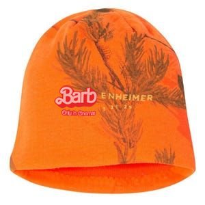 Barbenheimer Bar Bie Movie Oppenheimer Kati - Camo Knit Beanie