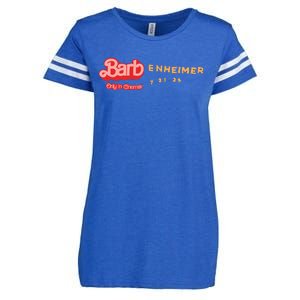 Barbenheimer Bar Bie Movie Oppenheimer Enza Ladies Jersey Football T-Shirt