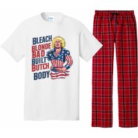 Bleach Blonde Bad Built Butch Body Pajama Set