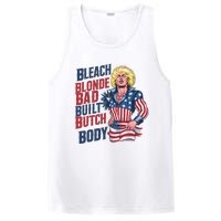 Bleach Blonde Bad Built Butch Body PosiCharge Competitor Tank