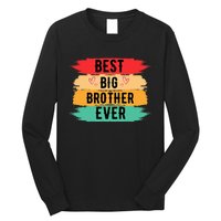 Best Big Brother Ever Older Sibling Nager Long Sleeve Shirt