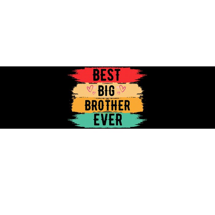 Best Big Brother Ever Older Sibling Nager Bumper Sticker