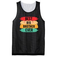 Best Big Brother Ever Older Sibling Nager Mesh Reversible Basketball Jersey Tank