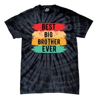 Best Big Brother Ever Older Sibling Nager Tie-Dye T-Shirt